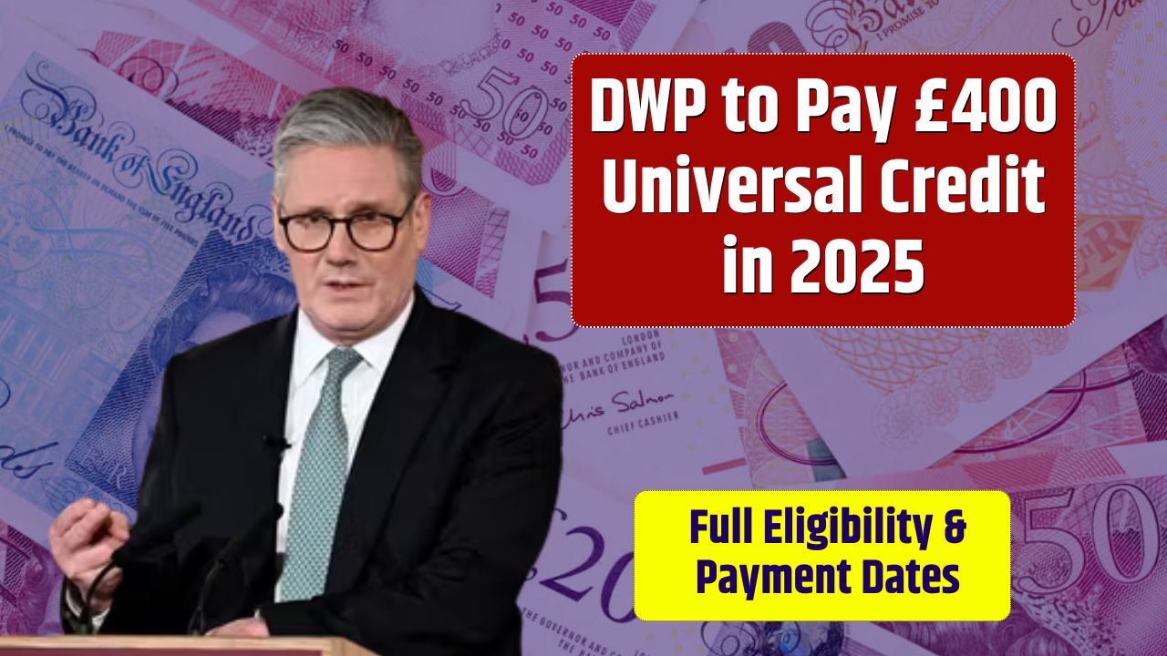 DWP to Pay £400 Universal Credit in 2025 – Full Eligibility & Payment Dates