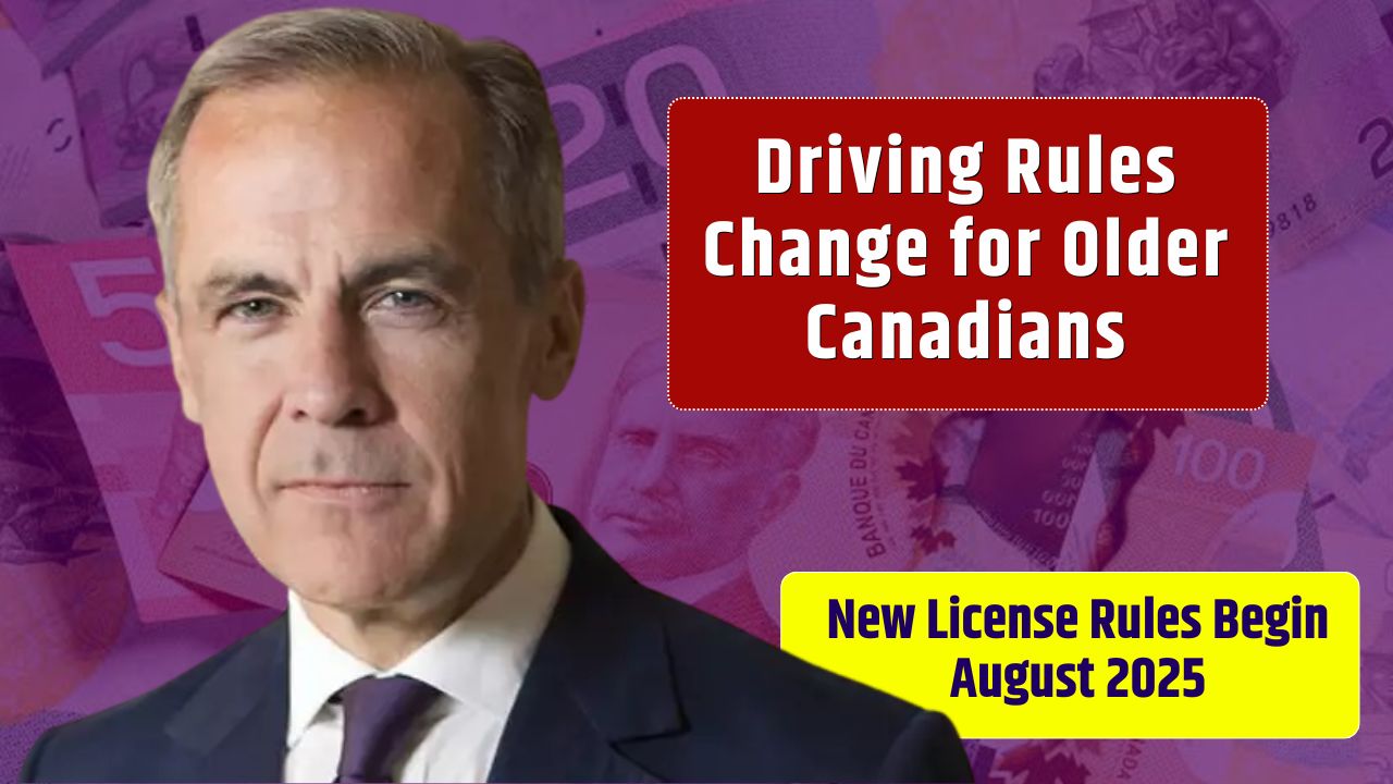 Driving Rules Change for Older Canadians – New License Rules Begin August 2025