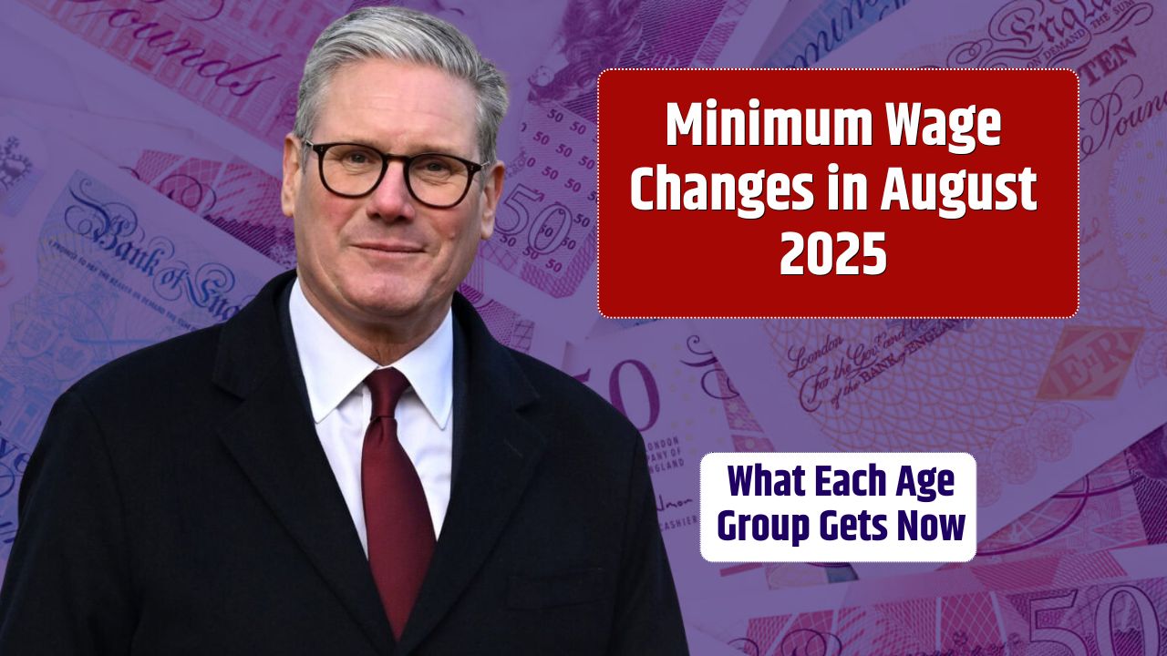 Minimum Wage Changes in August 2025 – What Each Age Group Gets Now