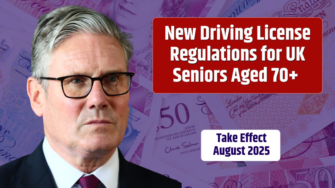 New Driving License Regulations for UK Seniors Aged 70+ - Take Effect August 2025 (1)